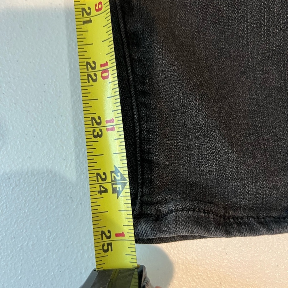 Madewell the vintage wide leg‎ crop black jeans S - Picture 6 of 7